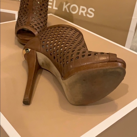 Michael Kors Peep Toe Booties - Picture 4 of 6